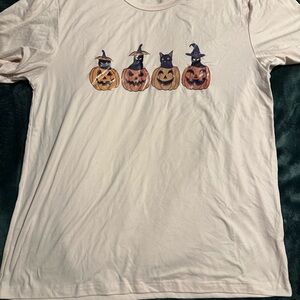 Halloween Pumpkin Graphic T-Shirt